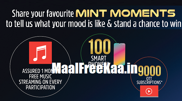 MaalFreeKaa's tweet photo. #MintMoments #Contest #MintMomentsContest Win 100 #Smratphone 9000 #OTT And more prize #Contest #ContestAlert

#Play Here &amp; #Win #MaalFreeKaa
https://t.co/TuXDDI1iLO https://t.co/rxC3Bxxpsv