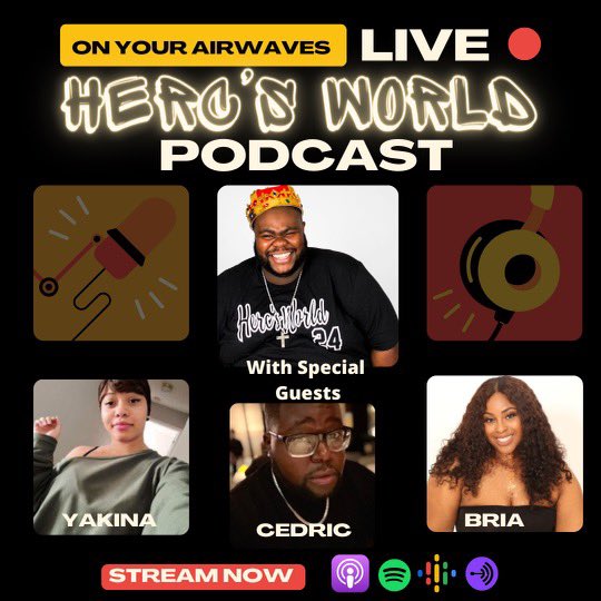Stream the latest episode of Herc’s world wherever u get your podcast from
