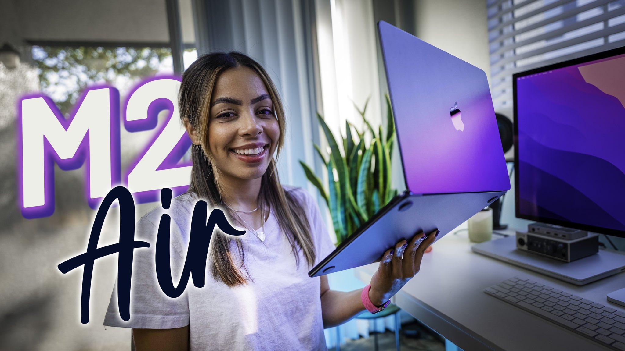 MacBook Air M2 MIDNIGHT Unboxing and Setup - 2022 