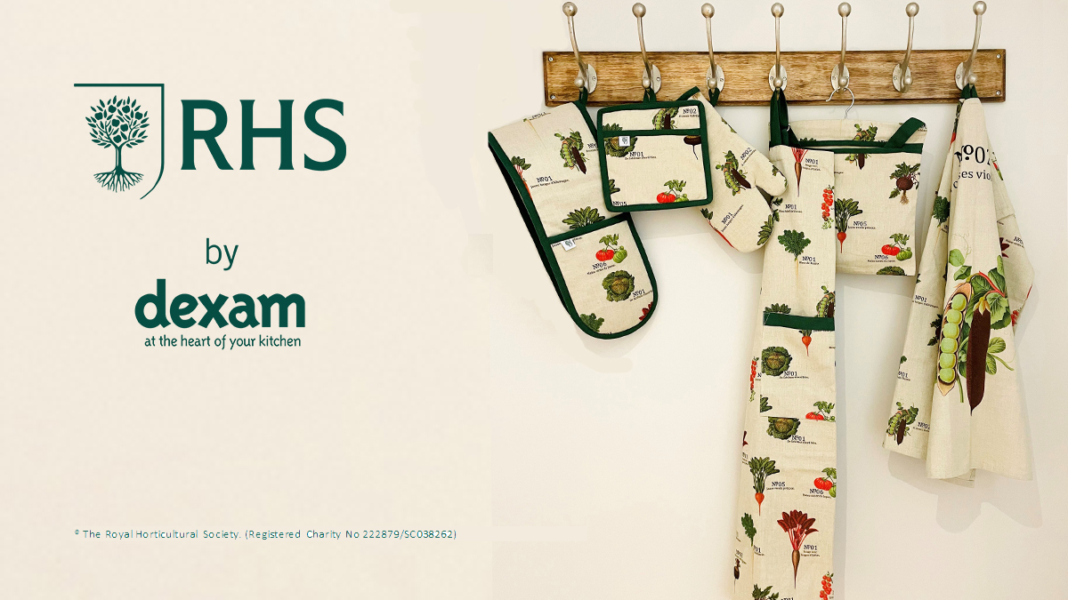 DexamInt's tweet photo. Fresh in today is our RHS Benary Vegetables kitchen textiles featuring a beautiful vintage print inspired by drawings from the renowned horticulturist and botanist Ernst Benary. Browse our shop: https://t.co/GCFcJcXWW8
#kitchentextiles #RoyalHorticulturalSociety @The_RHS https://t.co/GfMZHQpnb8