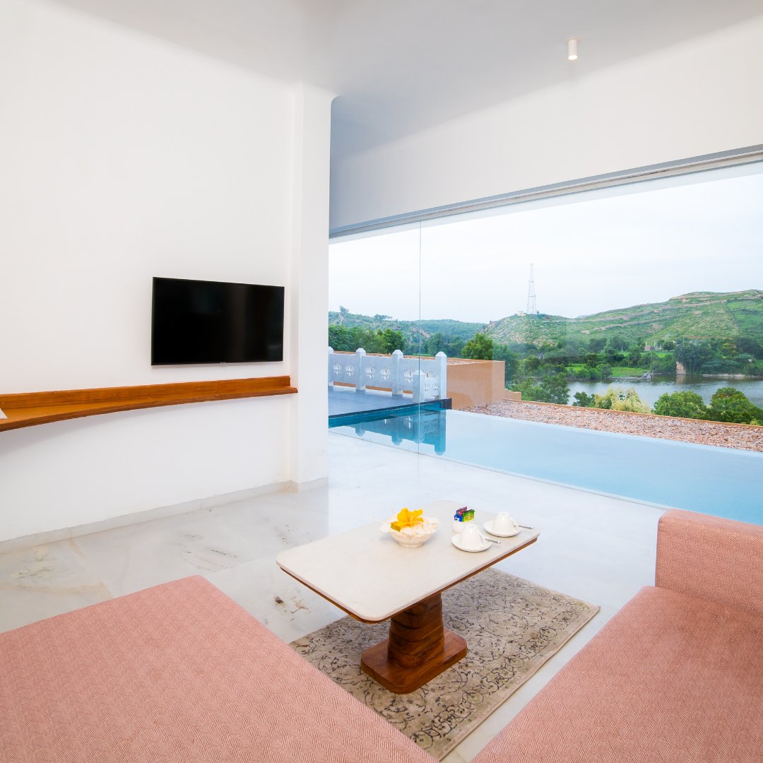 fabgetaways's tweet photo. Fancy a Private Pool Villa ? Stay at the Yaan Wellness Retreat, Udaipur ☀️

2 Nights starting at ₹29,999 for 2 Adults with taxes

View this deal:
https://t.co/sfWc20WahE

#FABgetaways #udaipur #YAAN #privatepoolvilla #Rajasthan #luxuryhotel #luxuryresort #getaway #Wanderlust https://t.co/NNT88LMMS9