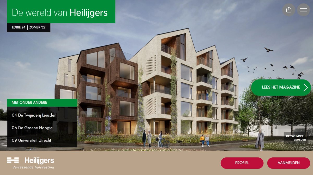 𝗢𝗻𝘀 𝗻𝗶𝗲𝘂𝘄𝗲 𝗲-𝘇𝗶𝗻𝗲, 𝗱𝗲 𝘇𝗼𝗺𝗲𝗿𝗲𝗱𝗶𝘁𝗶𝗲 𝗶𝘀 𝘂𝗶𝘁.
Lees 'm hier > ezine.heilijgers.nl/editie24/
De Twijnderij Leusden, De Huizenprinters, De Groene Hoogte, Winnende Teams, Kersenweide Odijk-West, Universiteit Utrecht Hazenleger Zaandam en VvE Naerdincland Naarden