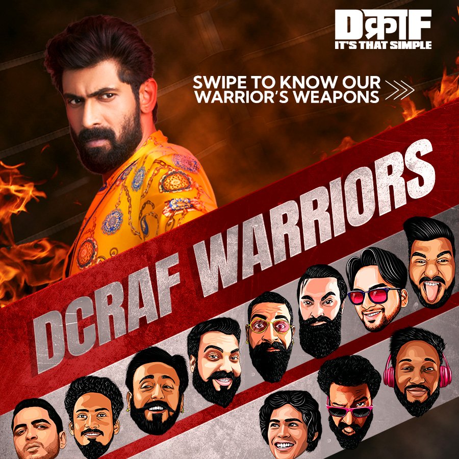 Dcraf_'s tweet photo. Weapons that don't cause problems but solve problems.
#dcraf #mensgrooming #Warrior #movie #LinkInBio #ItsthatSimple https://t.co/rkXYWNfwKB