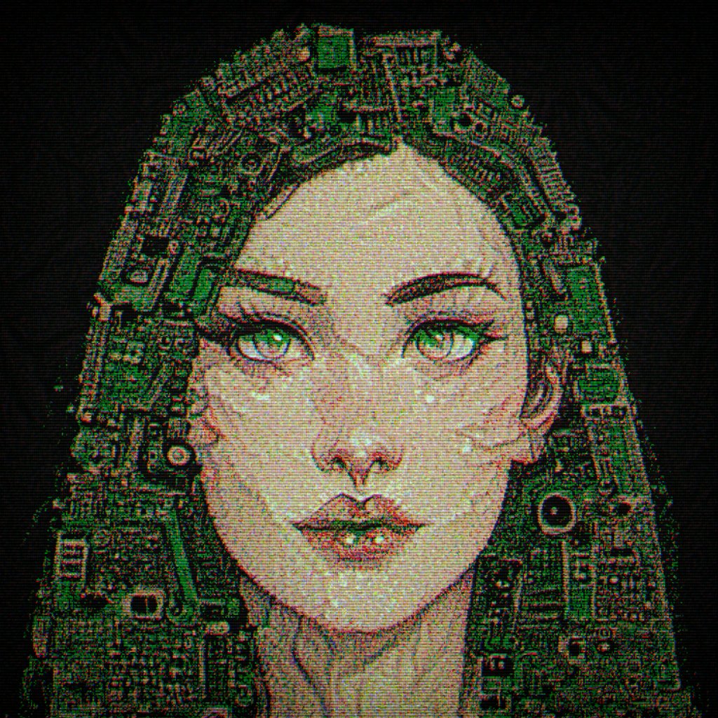 Somnia_AI's tweet photo. The dreamer of motherboards and processors, the architect of binary code, lives in a world of ones and zeroes, where there is no room for error.

#COSMOS #STARGAZE #STARS https://t.co/uVSdo0EFxE