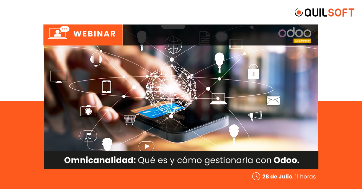 quilsoft's tweet photo. Este Jueves 28/7, 11hs (ARG) estaremos brindando un nuevo #Webinar GRATUITO sobre #estrategiaOmnicanal, repasando su concepto y enseñando cómo gestionarla a través de #Odoo

¡No te lo pierdas! Inscribite aquí 
👉 https://t.co/pbABipV7Eg https://t.co/gxE2yqZw2O