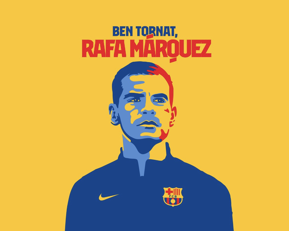 ❗️ 𝐔́𝐋𝐓𝐈𝐌𝐀 𝐇𝐎𝐑𝐀 

🤩 <a href="/RafaMarquezMX/">Rafa Marquez</a>, nou entrenador del Barça Atlètic

👏 Rafa Márquez, nuevo entrenador del Barça Atlétic 

#BentornatRafa 💙❤️
