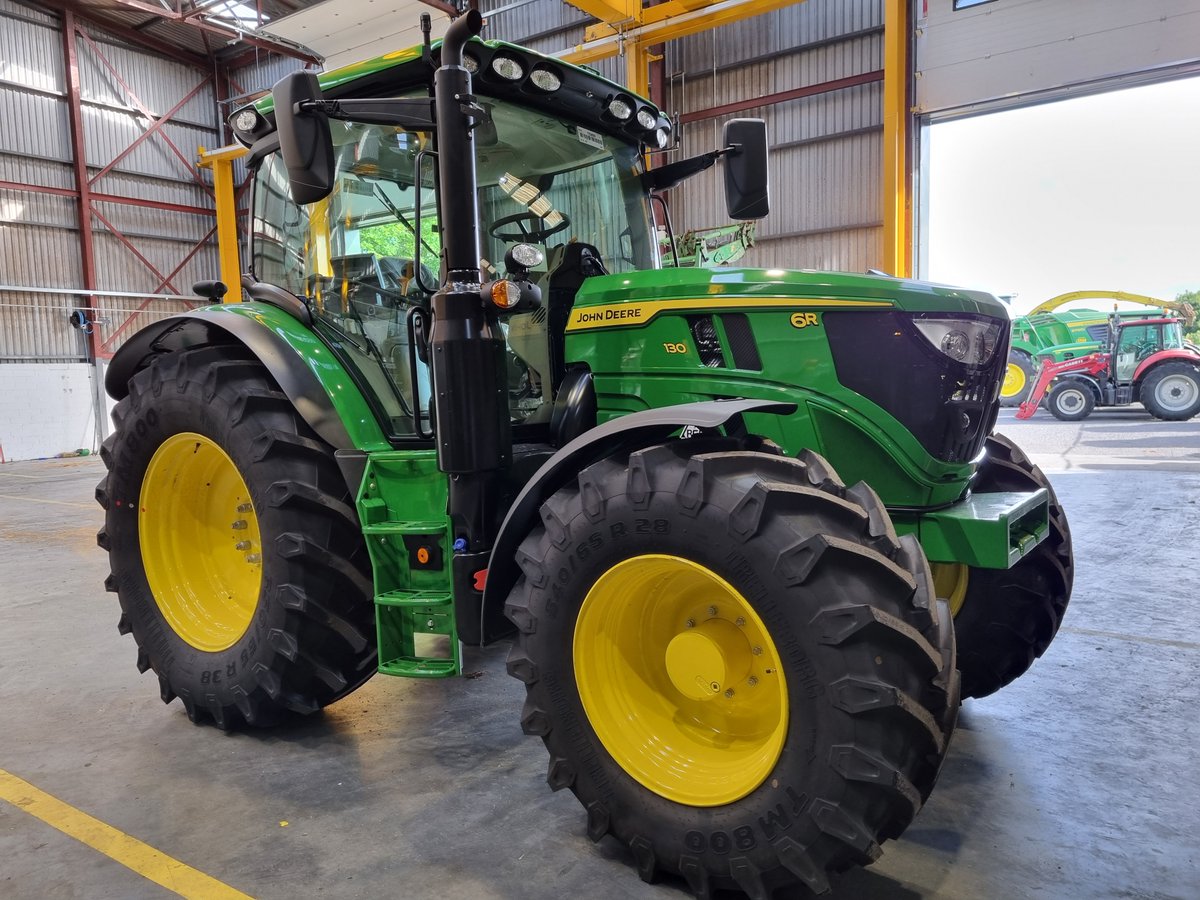 TFMLTD's tweet photo. Our team in TFM Tuam getting a first look at the new John Deere 6R 130 fresh off the boat. Contact your local Sales Specialist today to arrange a demo.
#johndeere #6R #tractor #farmmachinery https://t.co/Z3AZPupWax
