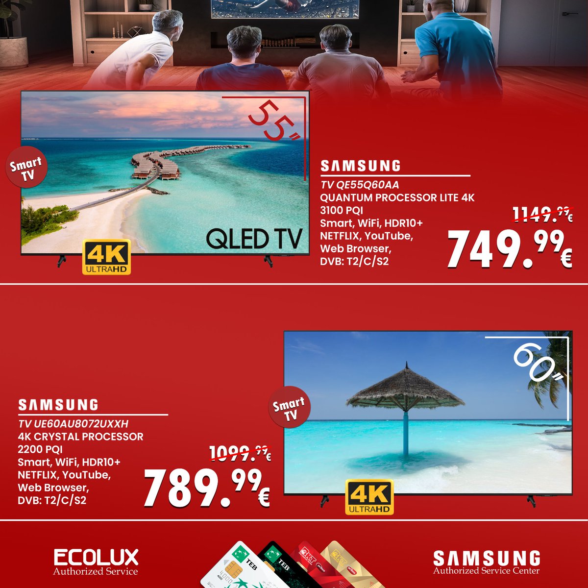 interplastGr's tweet photo. 😄Lumturi Pa Kufi😄
Përjetoni magjinë e  Smart TV në kualitetin më të lartë.
Paguani me 0% interes deri në 12 muaj!
#Prishtina #Mitrovica #Gjilani #Prizren #Vushtrri #Zbritje #FtofjaVeres https://t.co/jvAWFMGeb9