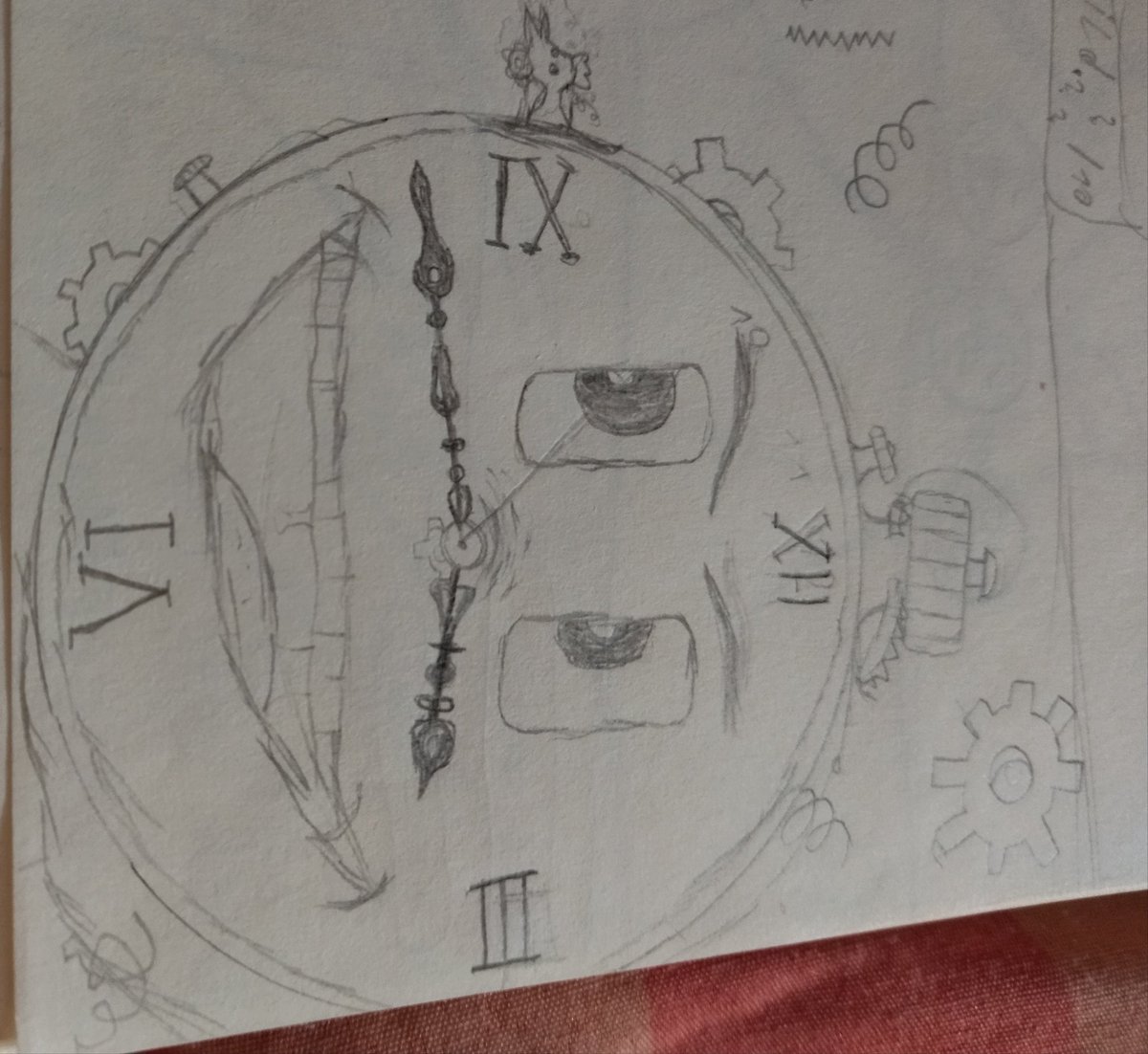acoTbackwards's tweet photo. #CupheadDLC #Cupheadfanart #cupheadthedeliciouslastcourse guys i just thought we should make the guy who get us on dlc island should be boss and here is my sketch of it !!! https://t.co/Vvw944tfkf