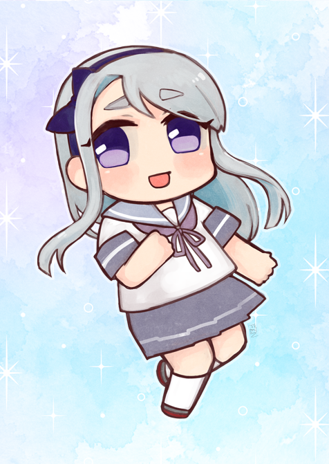 狭霧(艦これ) 「狭霧ちゃん 」|フジノ🍶のイラスト