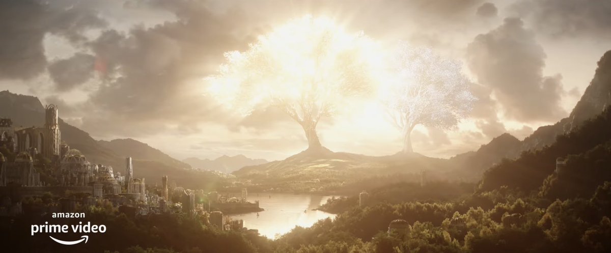 starkzayob49's tweet photo. The cinematography of #TheRingsOfPower 
I’m literally in tears people 😭 https://t.co/dELcSixCdw