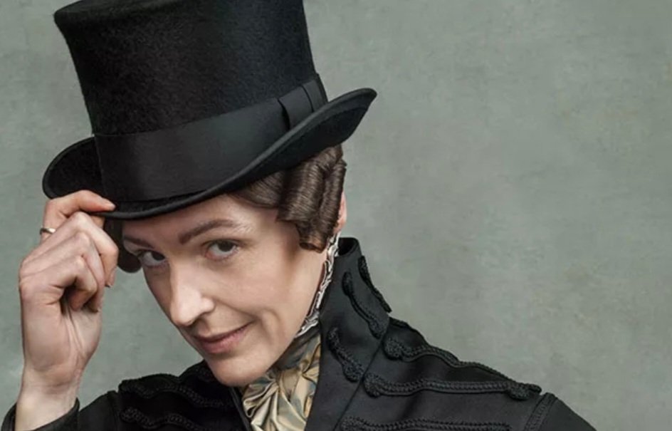Emma_Shepley's tweet image. It's all go. Today is unboxing Suranne Jones' Anne Lister hat 🎩

@QueerBritain #installweek #gentlemanjack