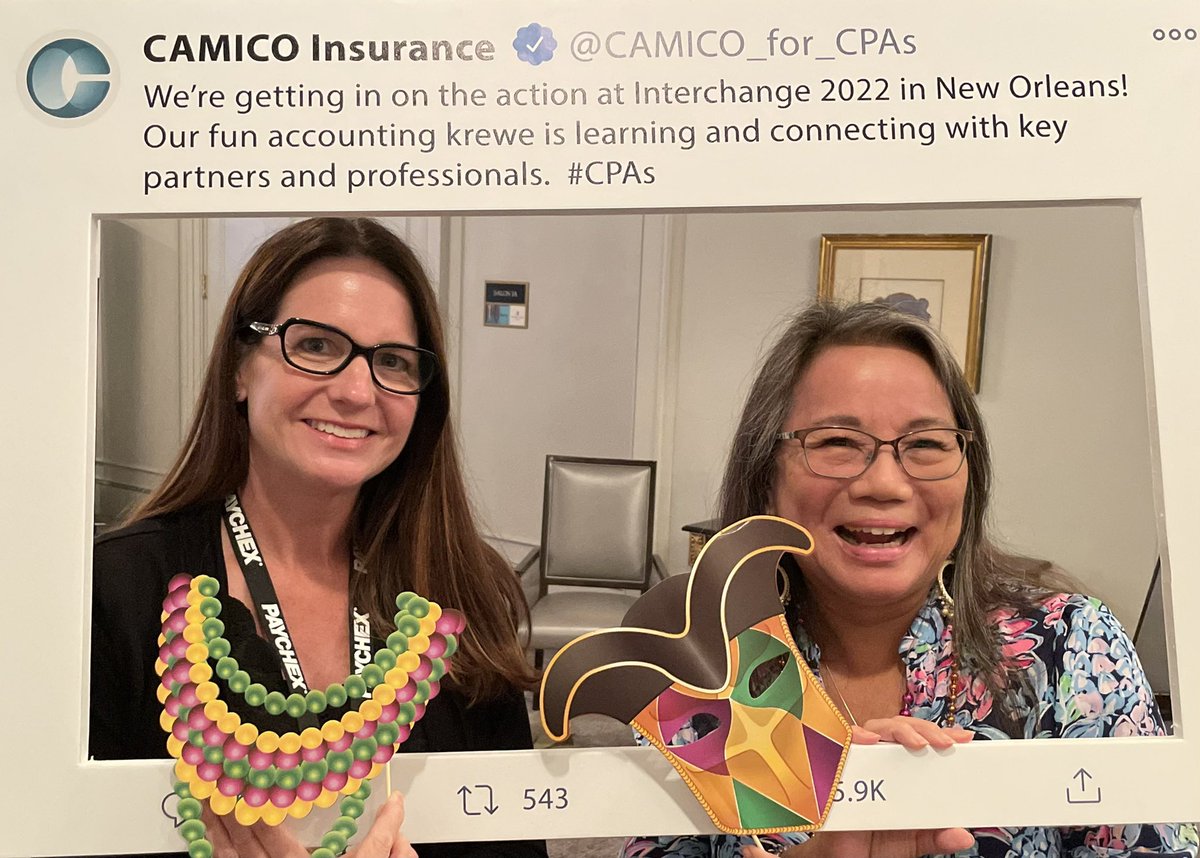 Loving 💚💜our time visiting with <a href="/CAMICO_for_CPAs/">CAMICO Insurance</a> at #intchg22