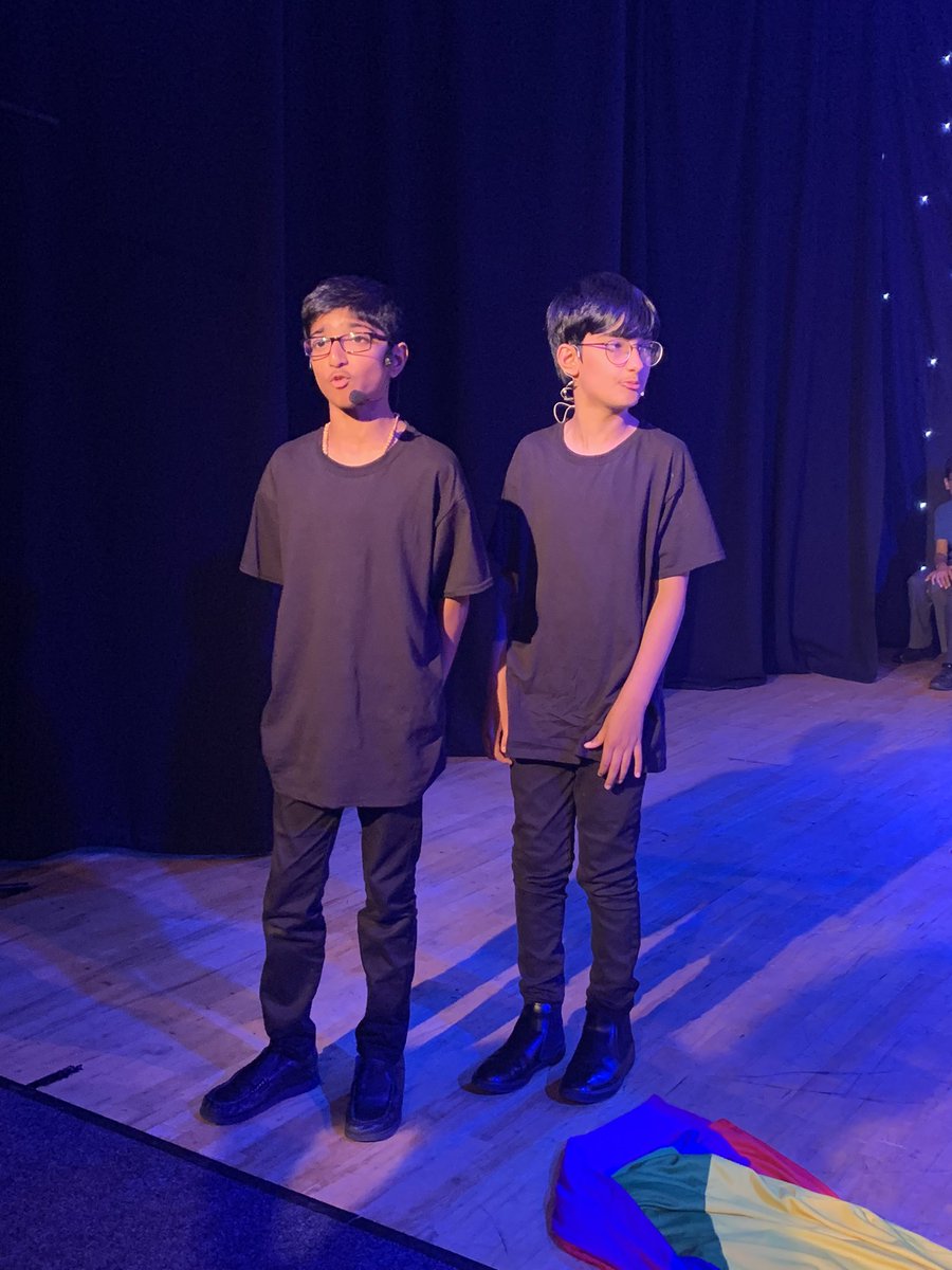 StBernsPrimary's tweet photo. Y6 are currently having a final run through before tonight’s performances #Joseph https://t.co/GAnk8dLOvG