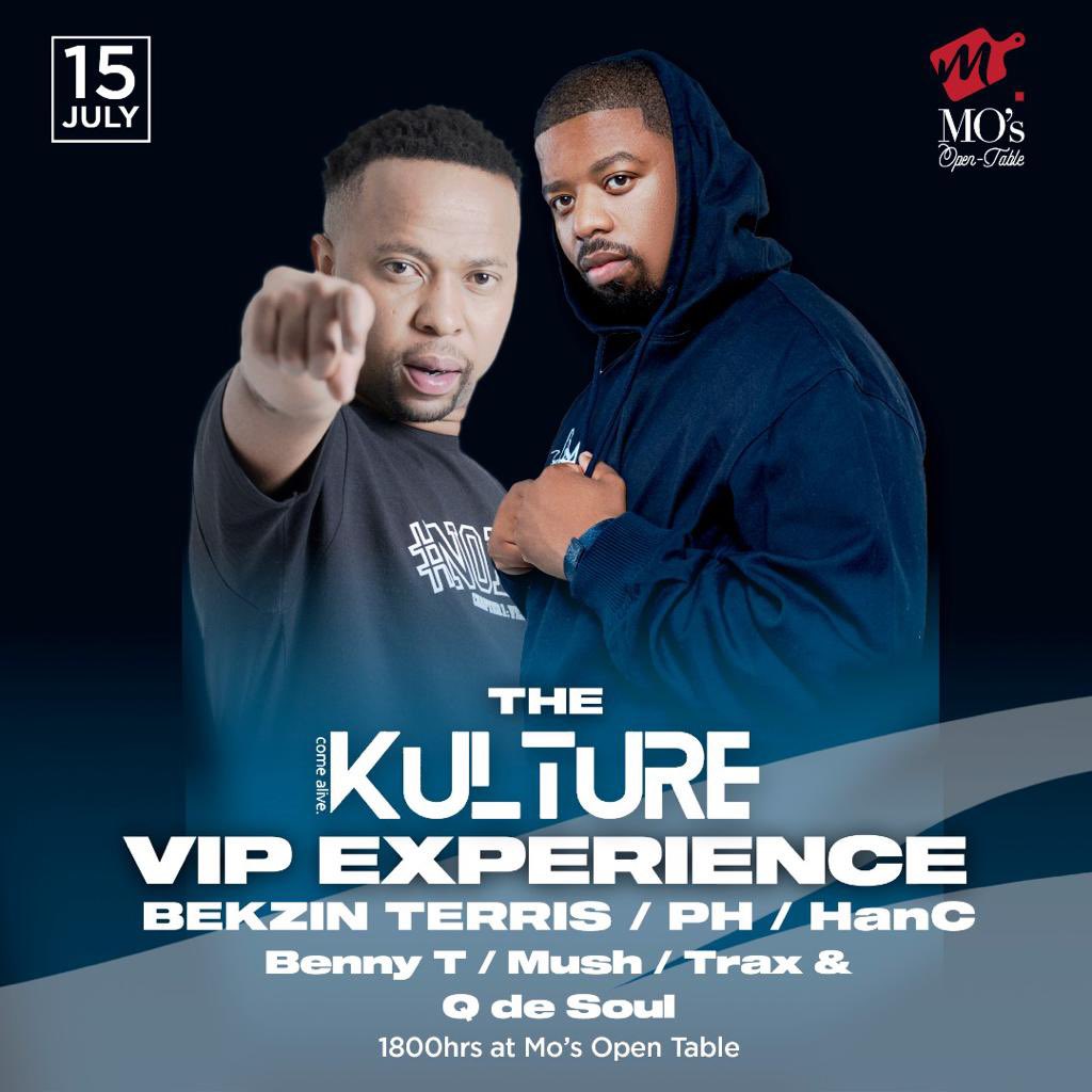 See you tomorrow at 
Mo’s Open Table 🇧🇼#KultureVIPExperience alongside <a href="/iam_ph/">EKSE PH 🗣Awu Faki Volume boi</a> @hanc_official <a href="/DJ_BENNY_T/">Benny T</a>