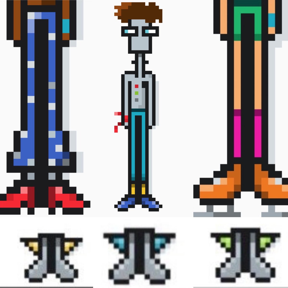 C_LO____'s tweet image. Legs and outfits are guna be cool but I want some matching #BitForce 1s 
@CardanoBits