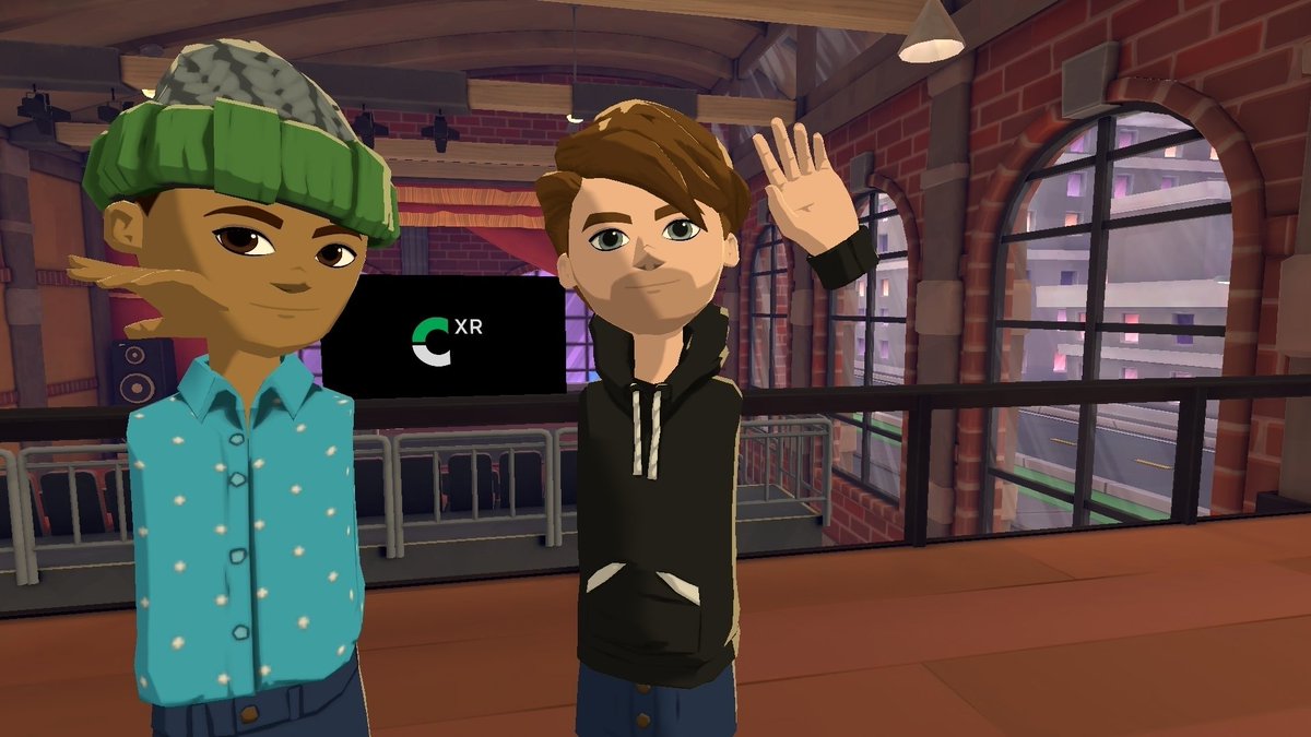 In less than 2 hours, we'll be talking gaming, NFTs &amp; digital culture in the #Metaverse! Join us at 11am EST in AltspaceVR ➡️ hubs.li/Q01gShGx0