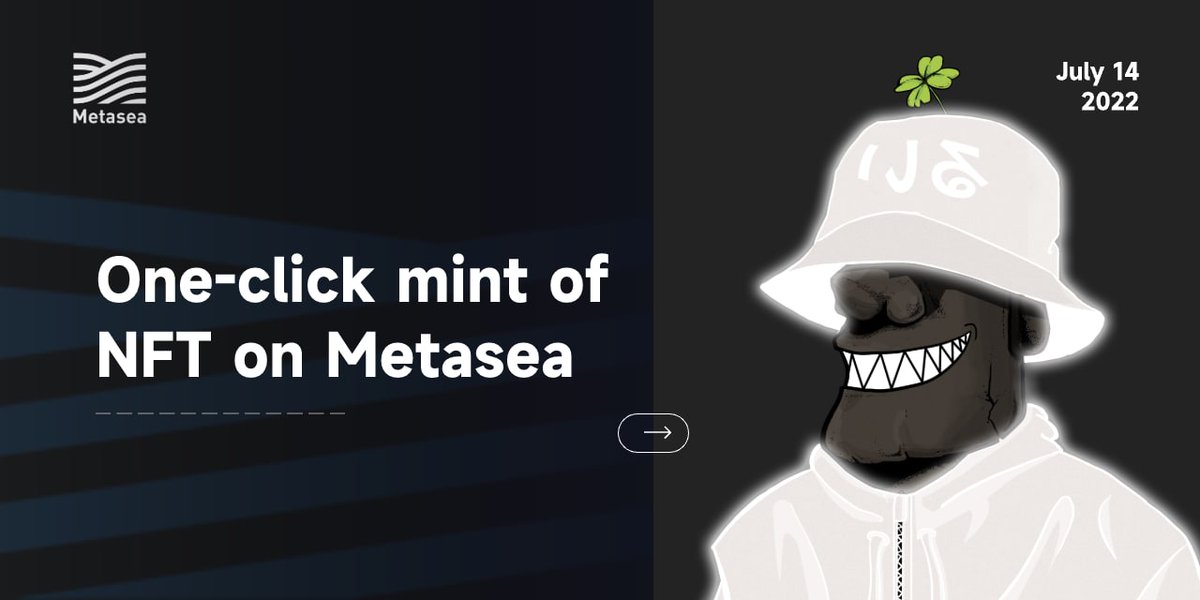 ⚡️One-Click mint NFT on #Metasea⚡️