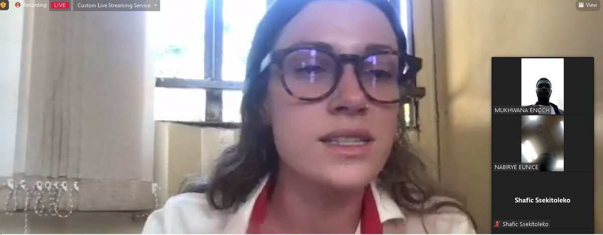 awacuganda's tweet photo. Looking at the current global context on SRHR, Ms Alenna Beroza recognizes that the inaccessibility to SRHR & svcs is still a global problem that maybe worsened by influence of policies moored to #RoeVWade, we must come together for access to SRHR for all.
#CommunityPerspectives https://t.co/bjeoAiXesB