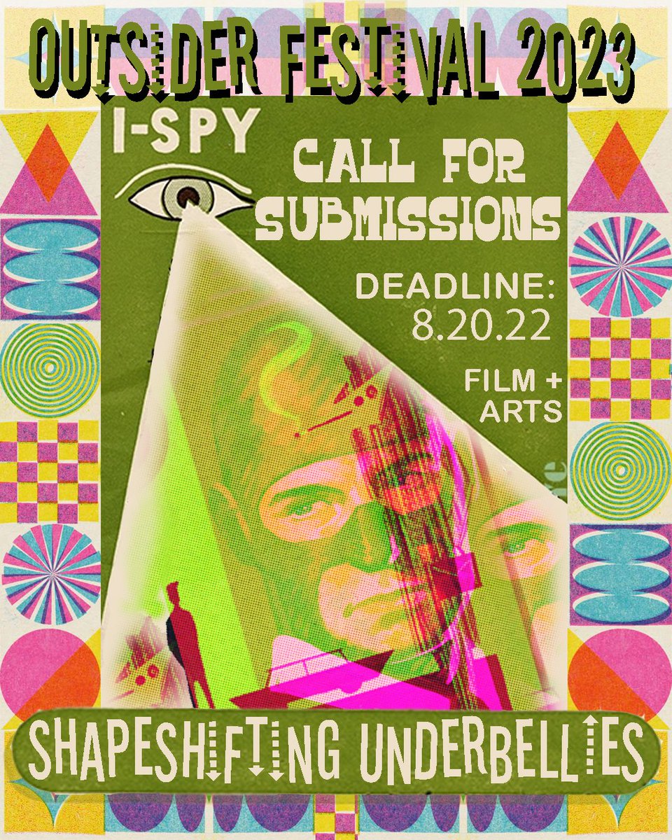 OUTsiderFest's tweet image. Tell all your friends to submit to our Open Call!!! Deadline Aug. 20 2022
outsiderfest.org/submissions/