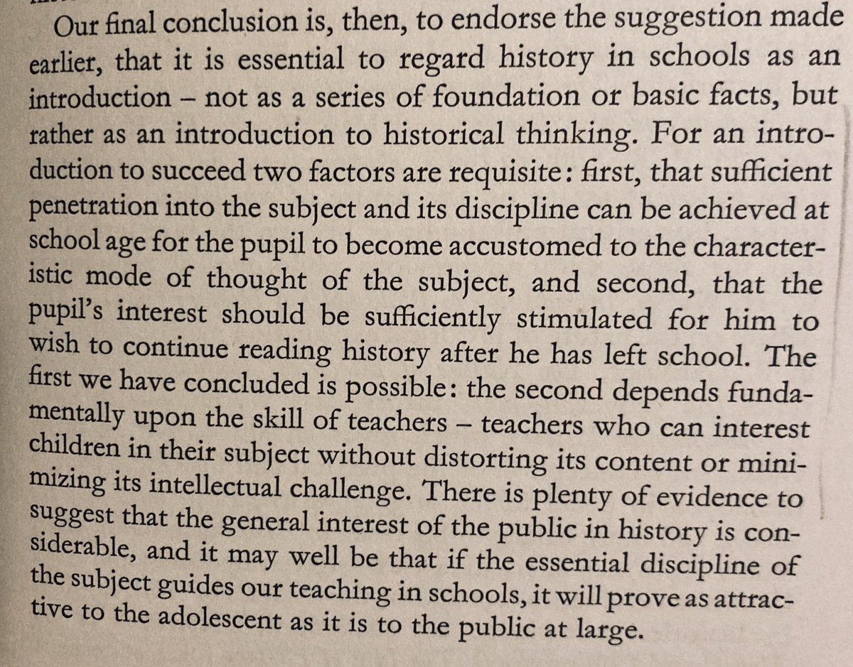 School history as ‘an introduction to historical thinking’. Who wrote this? And when? 😁 <a href="/ArthurJChapman/">Arthur Chapman @arthurjchapman.bksy.social</a> <a href="/An_Koer/">Andreas Körber (HH, pr.: SH, in Gedanken bei 🇺🇦)</a> @HSGlobalHistory <a href="/HTENUK/">History Teachers Education Network</a>