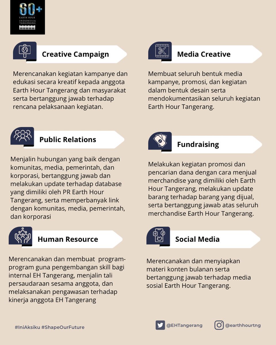 Halo sobat EHT 🙌🏻
⠀⠀⠀⠀⠀⠀⠀⠀⠀
Sudah siap jadi bagian dari Earth Hour Tangerang?
⠀⠀⠀⠀⠀⠀⠀⠀⠀
Inilah saatnya! Langsung daftarkan diri kalian yuk melalui link berikut ini 
📄 bit.ly/OprecEHTangera…

#IniAksiku #volunteerjabodetabek #idvolunteering
