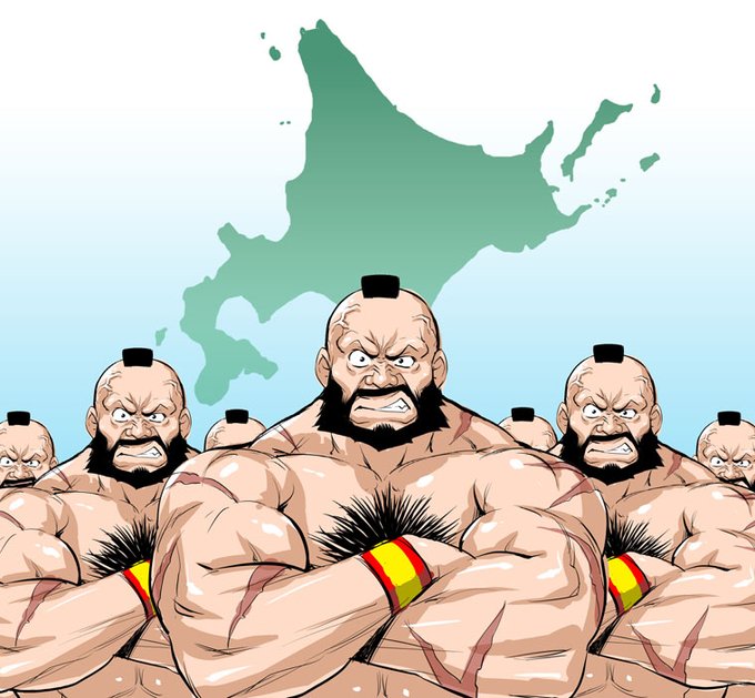 絵垢の方に昔描いたこの『北○道ザ○ギ連盟』の絵を投稿しようと思ったら
その団体の代表が詐欺で逮捕されてた事を知って
ネタとして使えなくなってしまった…🥲 