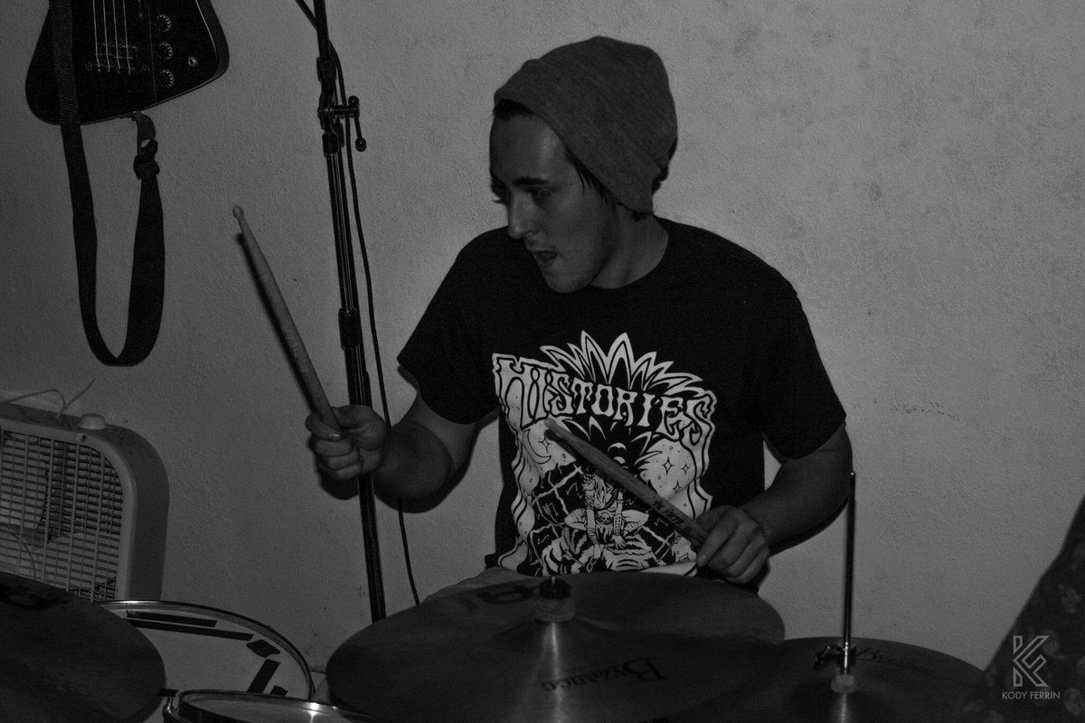 happy birthday to the backbone of this band!! 

everyone be sure to wish braden a big happy day today! 💖

here's an old pic from the [smalltalk] era, see you all this saturday at Monikahouse for No Craft Left Behind Art &amp; Music festival! We go on at 7, but music starts at 3!