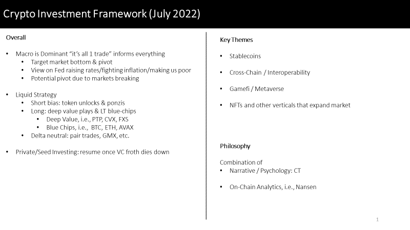 rogeravax's tweet photo. #investmentframework
as you've probably noticed, I've taken a bit of an extended vacation (crypto is hard) 
now its time to get back to the GRIND
ATM trying to put together my INVESTMENT FRAMEWORK for the next 6-12-18 months
Here's my current strawman
What do ya think?

1/2 https://t.co/JRL0uNzvWx