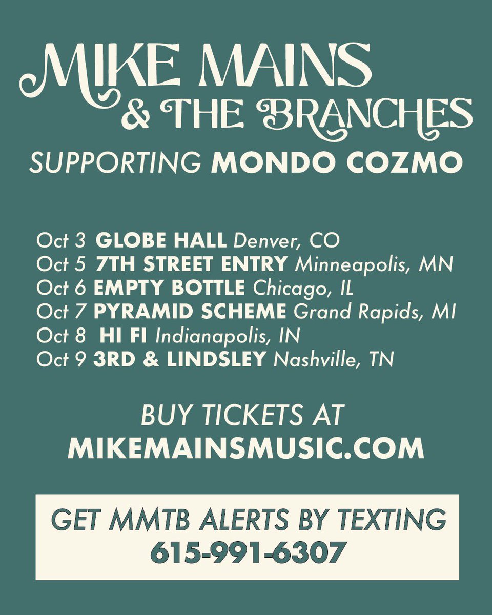 Mike Mains & The Branches tweet media