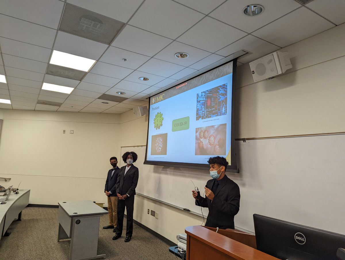 JamieRGurganus's tweet photo. Final day of Meyerhoff Summer Bridge Engineering workshop! They did a fabulous job on their projects and final presentations. Thank you to all who attended online. Looking forward to the greatness they will bring to UMBC and engineering! @UMBC @MeyerhoffAlumni #enginerds https://t.co/hrUwzYKWFp