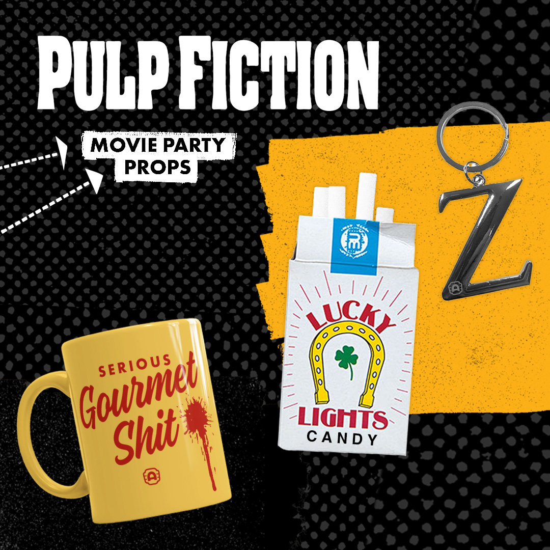 alamodenver's tweet image. Don’t be a square, daddio. Grab your honey bunny and cruise on down to the most fun, most bloody, most groovy Movie Party in town and get all of these props. Tickets to our PULP FICTION Movie Party are on sale now at drafthouse.com.