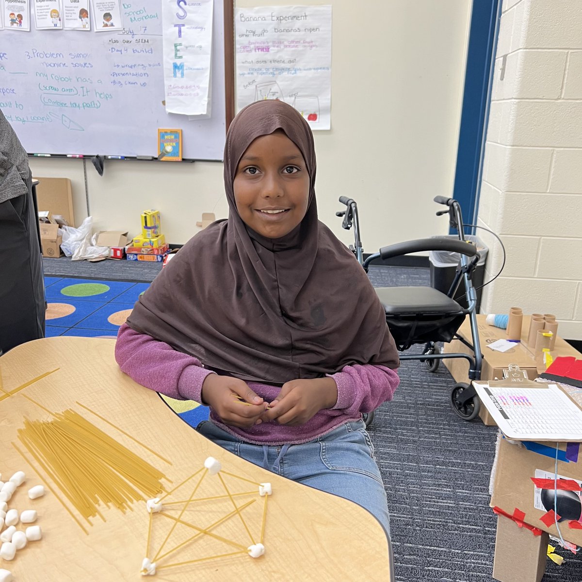 ScholarsUnltd's tweet photo. A huge thanks to Sky Blue Builders, LLC. for coming out to teach our students more about STEM careers and activities. Our scholars loved having you at site! Thank you for being part of Next Generation City Builders, we loved working with your incredible team! https://t.co/lfI2Eyg0Tt