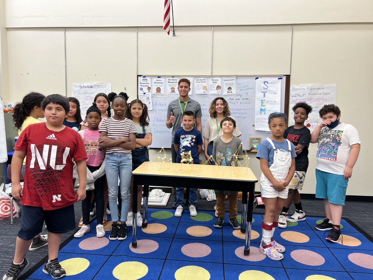A huge thanks to Sky Blue Builders, LLC. for coming out to teach our students more about STEM careers and activities. Our scholars loved having you at site! Thank you for being part of Next Generation City Builders, we loved working with your incredible team!