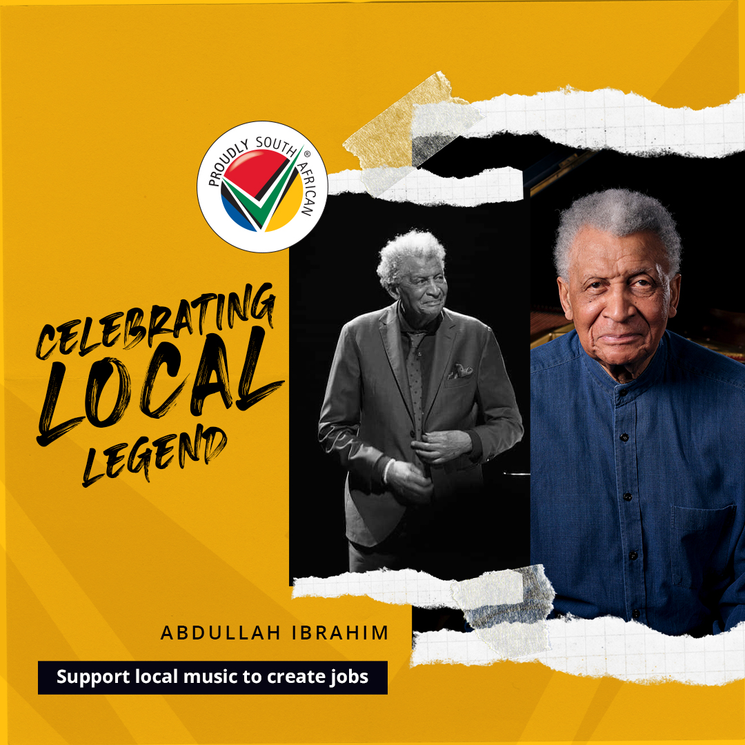 ProudlySA's tweet photo. Today we celebrate Abdullah Ibrahim, a well-known and respected legendary South African musician. A sensational pianist and composer, his musical journey started in his early childhood days in Cape Town.
#CelebratingLocalLegends #ProudlySouthAfrican #WeCelebrateYouToday https://t.co/WzH7hPE88s