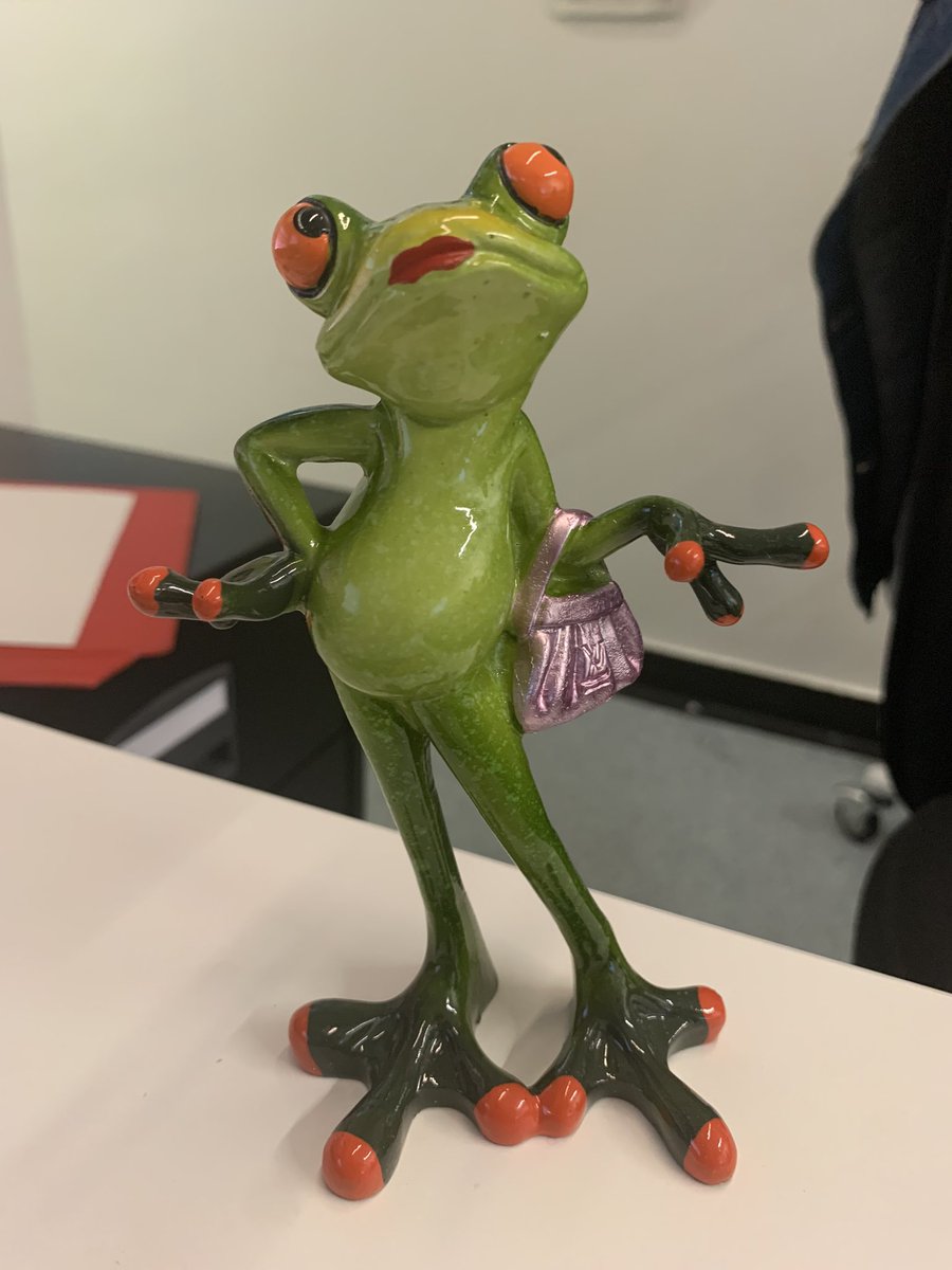 Nicola little (@mrslittlenix) on Twitter photo Meet “Freda”the newest member to SJED Sometimes you just have to “eat your frog” <a href="/KangaAlly/">Alison Kinany</a> thank you 🥰 she will be my daily motivational coach! <a href="/MyiED/">Leeds Emergency Departments</a> <a href="/LindsayMutyava1/">Lindsay Mutyavaviri</a> @gazzied <a href="/TLadlow/">Tom Ladlow</a> #eatyourfrog Meet “Freda”the newest member to SJED Sometimes you just have to “eat your frog” <a href="/KangaAlly/">Alison Kinany</a> thank you 🥰 she will be my daily motivational coach! <a href="/MyiED/">Leeds Emergency Departments</a> <a href="/LindsayMutyava1/">Lindsay Mutyavaviri</a> @gazzied <a href="/TLadlow/">Tom Ladlow</a> #eatyourfrog