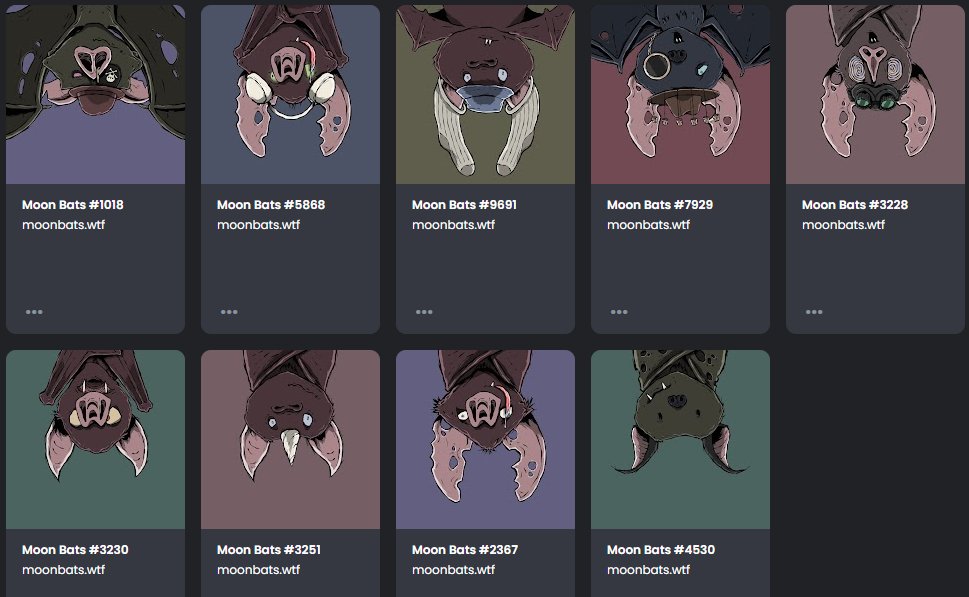KryptoTensei's tweet photo. Just swept some @Moon_Bats and wanna see how's the community ❓ Let's make some NOISE ‼️ 🎙️ #MoonBats #MoonbatsWtf https://t.co/n4N6PU1pC6