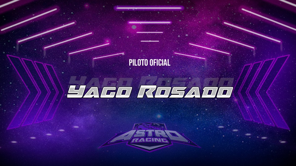 📢 ¡Yago Rosado regresa a <a href="/Astro_Racing/">Astro Racing</a>!

Hoy le damos nuevamente la bienvenida al equipo a <a href="/yago_rosado/">Yago Rosado</a> 🇪🇸. Yago regresa al equipo con ganas de competir y como siempre de darlo todo en pista 🏎️💨 

Como siempre decimos, como en casa en ningún lado.

¡Bienvenido! 🛸