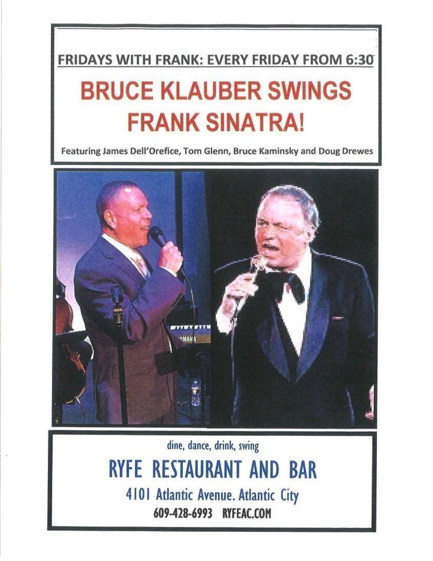 Ryfe_AC's tweet photo. Bruce Klauber returns this Friday and every Friday for the remainder of the summer from 6:30-9p! . He'll take all of your Frank Sinatra requests, and this week, the featured jazz players are bassist/violist Bruce Kaminsky, and guitarist Tom Glenn. https://t.co/I2ijjHa9Lx
