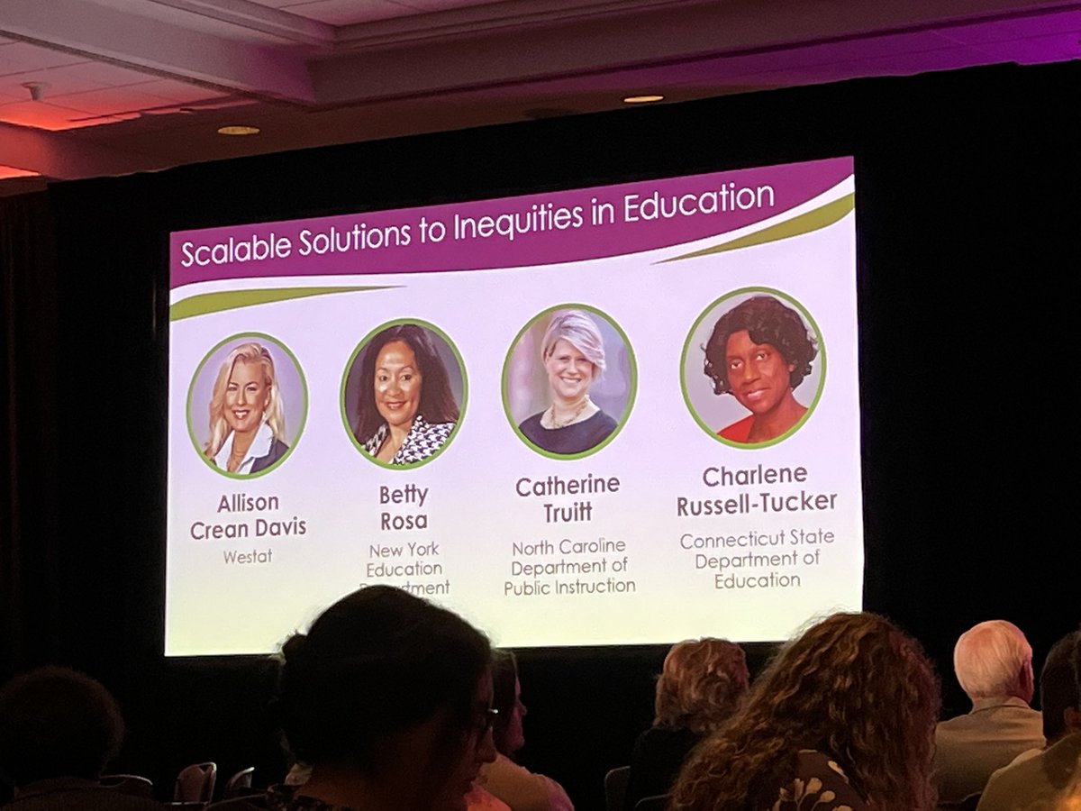 Excited for this power women panel at #NF2022 on scalable solutions to inequities in ed <a href="/EdCommission/">ECS | Education Commission of the States</a>