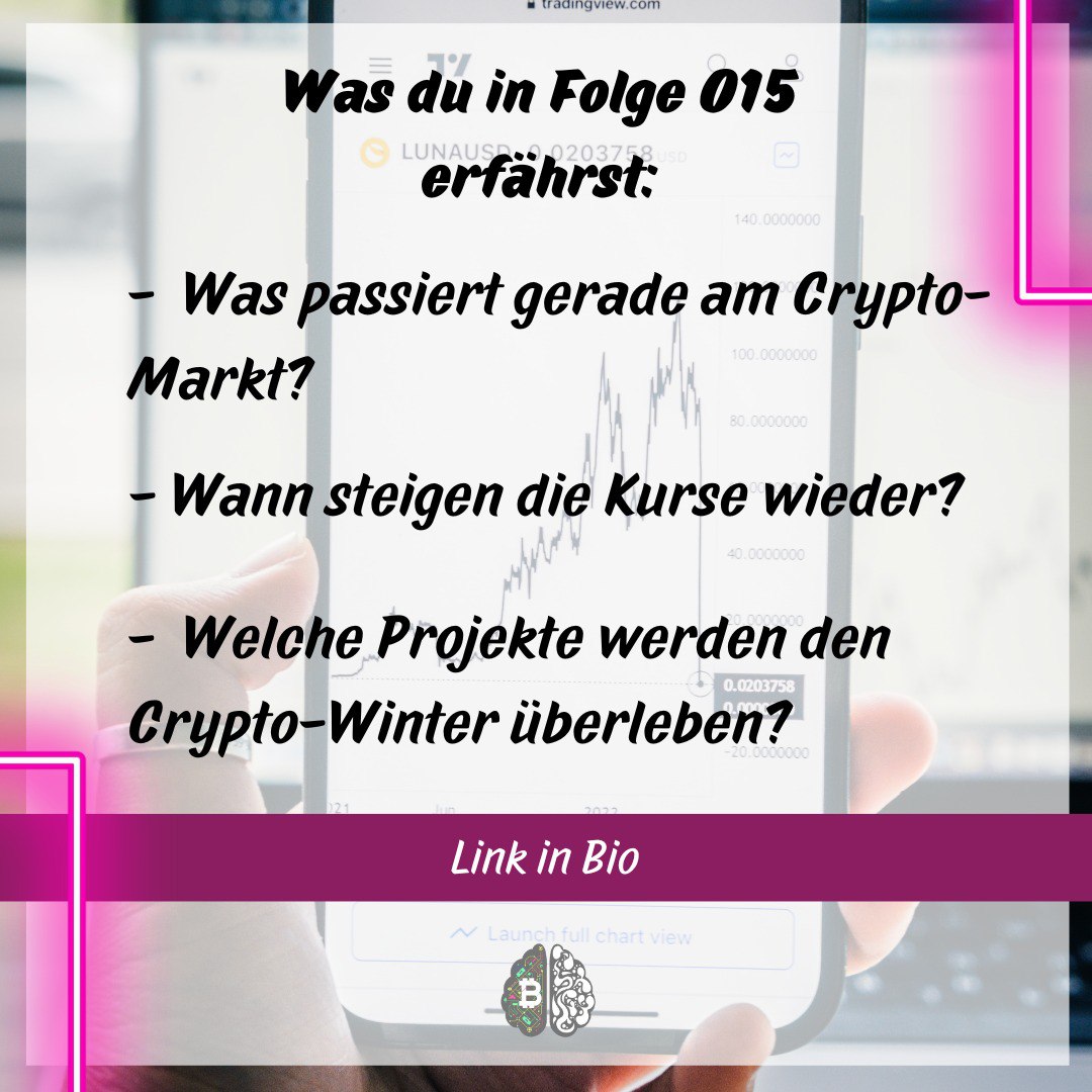 KryptoPodcast's tweet photo. Draußen scheint die Sonne, aber der Winter ist in der Crypto-Welt ausgebrochen. ☀️ 

@AstridWoollard ist Investorin und Co-Founderin von @smape_capital  - sie kennt die Crypto-Welt wie ihre Westentasche. (1) https://t.co/j1bJ1KaHXP