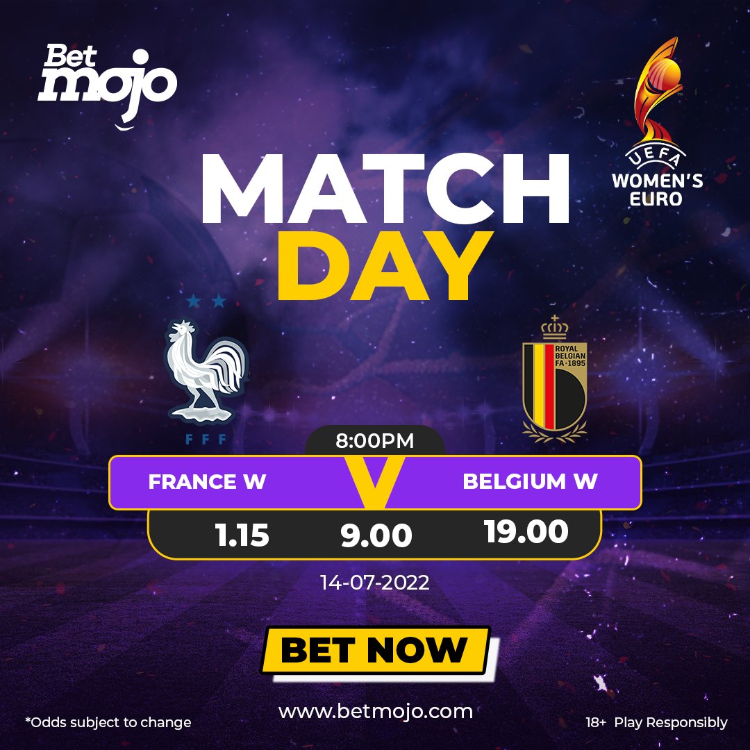 BetMojoNG's tweet photo. Correct odds dey for you on the European Women's Championships and more. 

#soccer #footballpredictions #matchdaylive #eurowomens2022 https://t.co/4QQezwC81e