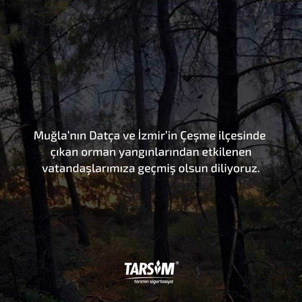 7/24 hizmet sunan 0850 250 82 77 numaralı Çağrı Merkezimiz, TARSİM Mobil ve tarsim.gov.tr aracılığıyla hasar ihbarlarınızı gerçekleştirebilirsiniz.
Benzer bir durumun tekrar yaşanmaması ümidiyle afet bölgesindeki halkımıza geçmiş olsun diliyoruz.