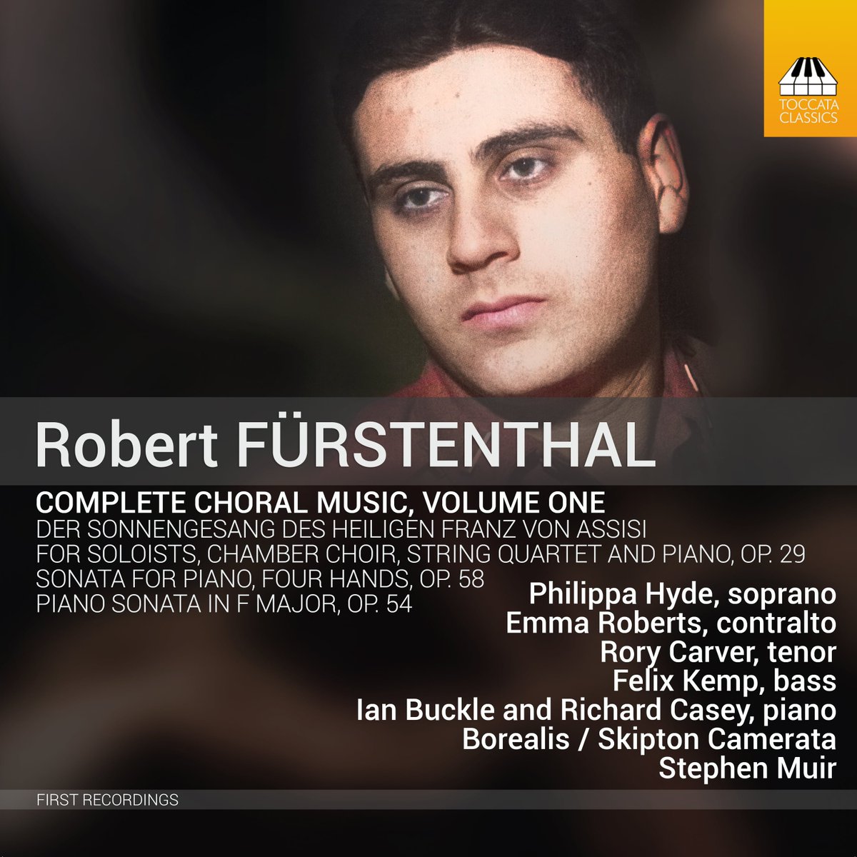 ToccataMusicGrp's tweet photo. Coming 5 August — Toccata Classics presents the first volume of the Complete Choral Music of Robert Fürstenthal! Preview and pre-order now at https://t.co/vdlC4zcNla https://t.co/lVD1lvt9WL