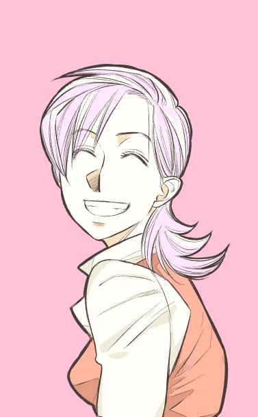 ちょっと落書き。うちの悪役令嬢もののヒロイン兼ヒーロー。 
