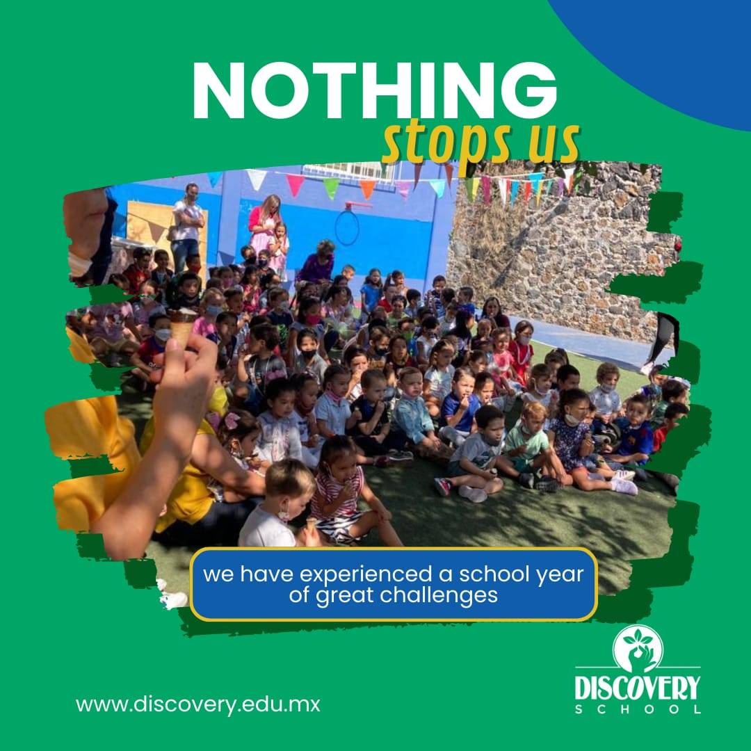 Disc0very's tweet photo. We have experienced a school year of great challenges, it has not been easy. Thanks to these challenges, we have put creativity and resistance to work, that is why today we are stronger and we are prepared for the new school year

#NothingStopUs #DiscoverySchool #EnProDeTodos https://t.co/pid7gPr8qm