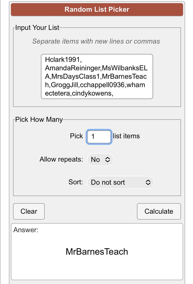 Thank you to those of you who attended my session, “You Better Check Yo’ Self” <a href="/upstatetech/">Upstate Tech Conf</a>. I can’t wait to see how you empower your students &amp; differentiate with these <a href="/GoogleWorkspace/">Google Workspace</a> apps. 

CONGRATS to <a href="/MrBarnesTeach/">Josh Barnes</a> for winning the Twitter Challenge for <a href="/CrumblCookies/">Crumbl</a>.