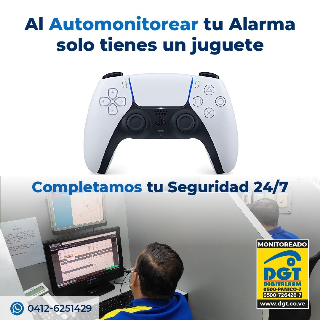 DGTdigitAlarm's tweet photo. ✅ Ofrecemos Monitoreo Remoto 24/7 desde un Centro de Control Profesional dotado con la última Tecnología aplicada a la Seguridad, así como de un equipo humano Capacitado para procesar los 365 días del año las señales de emergencia de tu alarma . https://t.co/1XnNWi1LcL