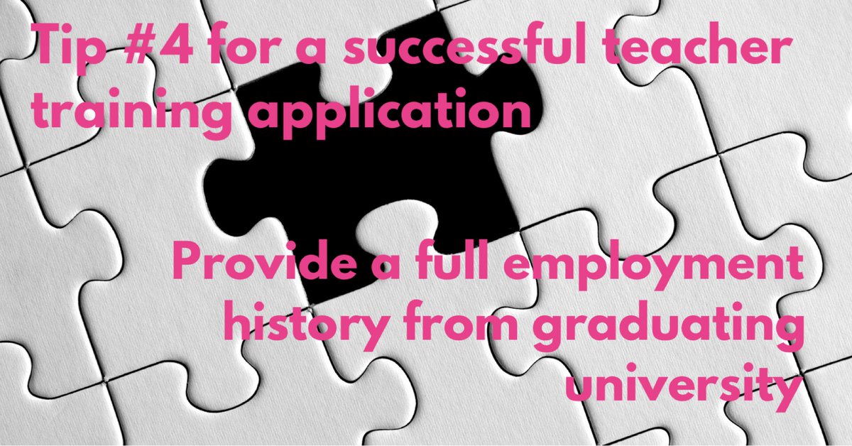 nott_itt's tweet photo. You are applying to work with children. 

All gaps in your employment history need to be explained. 

#safeguarding https://t.co/i87F9HQV2f