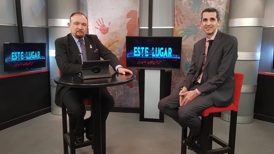 UCEDEsanmartin's tweet photo. 📺🎥🎤🎬 ¡GRACIAS POR LA ENTREVISTA!

A Marcelo Martínez y #Nortetelevision por la invitación a nuestro Presidente @cesarciallella1  al Programa #esteestulugar Emisión hoy jueves 16:30 hs Canal 7 SOMOS Cablevisión y Flow Canal 517.
Se repetirá mañana viernes 8 hs.
#Personalar https://t.co/tmXktK3x46